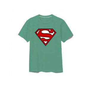 Printed Cadet Blue T shirts Superman